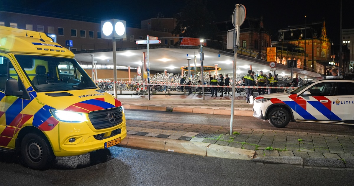 Steekincident bij station Groningen, slachtoffer naar ziekenhuis