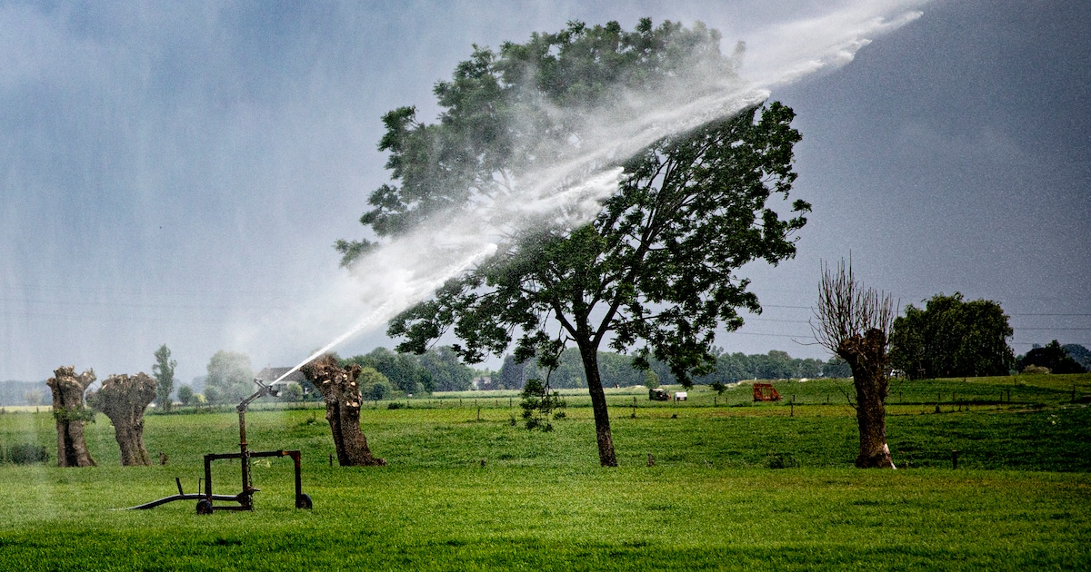 Urenverbod voor water uit sloten en beken in polder Koningsvliet vervalt donderdag