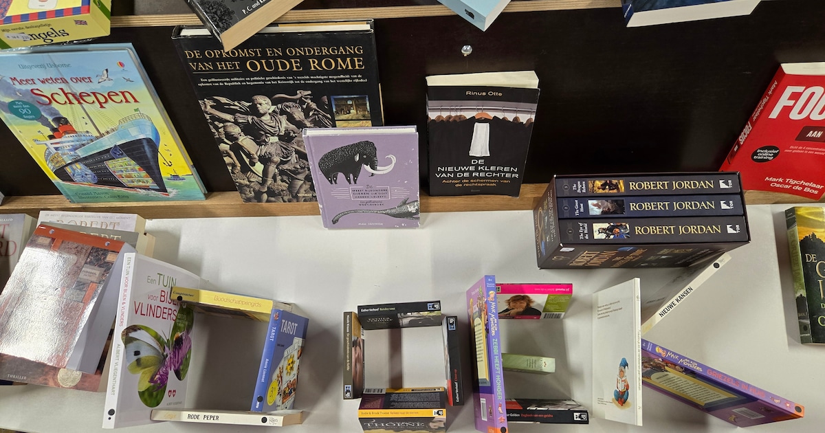 Boekenmarkt in Kringloopwinkel Alphen