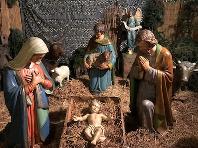 Kerststal in Grote Kerk Oss extra te bezoeken