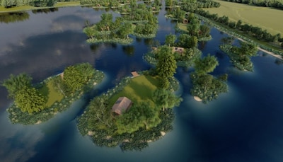 Natuurhuisjes voor ware natuurliefhebber op 26 mini-eilandjes bij Lingemeer mogen er definitief kome
