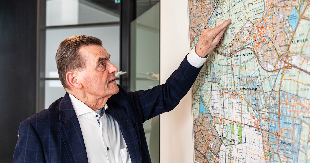 Gerard van As (81) bouwde half Alphen en weet nog niet van ophouden: ‘Je moet op je hoogtepunt stopp