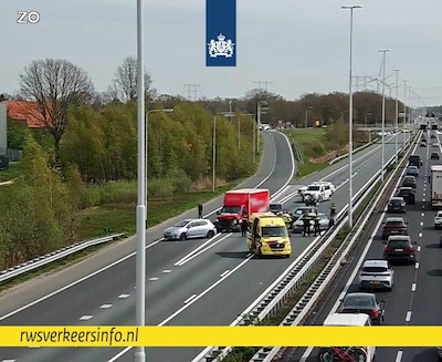 File tussen Eindhoven en Breda door ongeval op de A58 voorbij, weg vrijgegeven