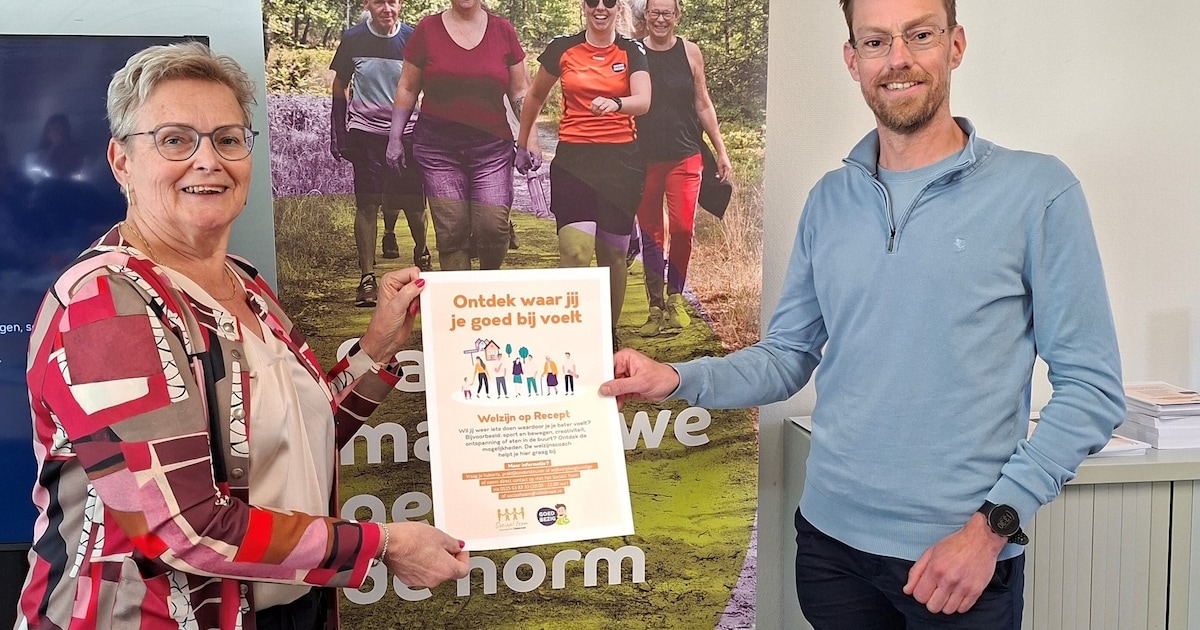 Oldebroek sluit aan bij het initiatief Welzijn op Recept