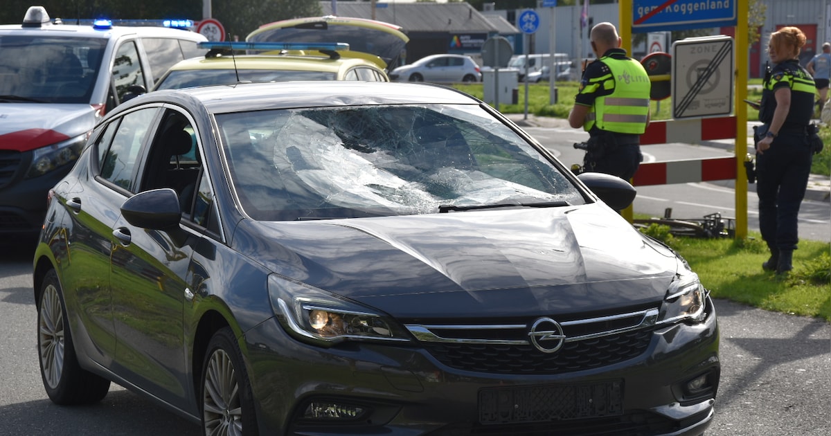 Fietser gewond na aanrijding met auto in Obdam