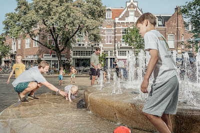 Waarom is merendeel van de fonteinen in Amsterdam nog buiten werking?