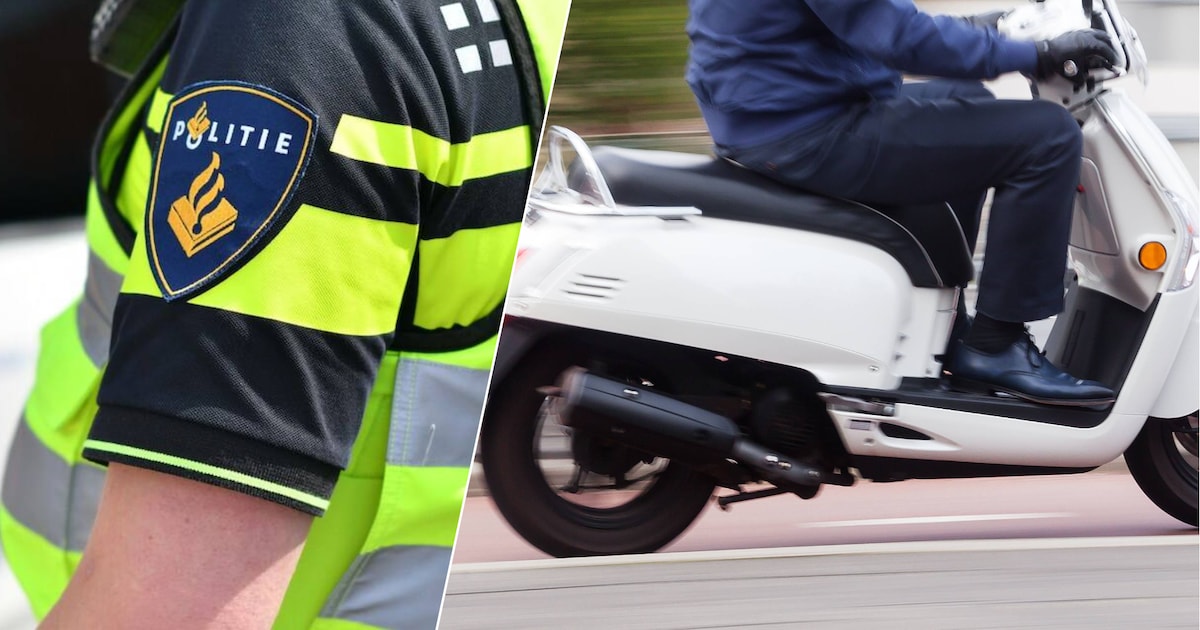 Scooterrijder (15) aangehouden na wilde achtervolging door centrum van Barneveld
