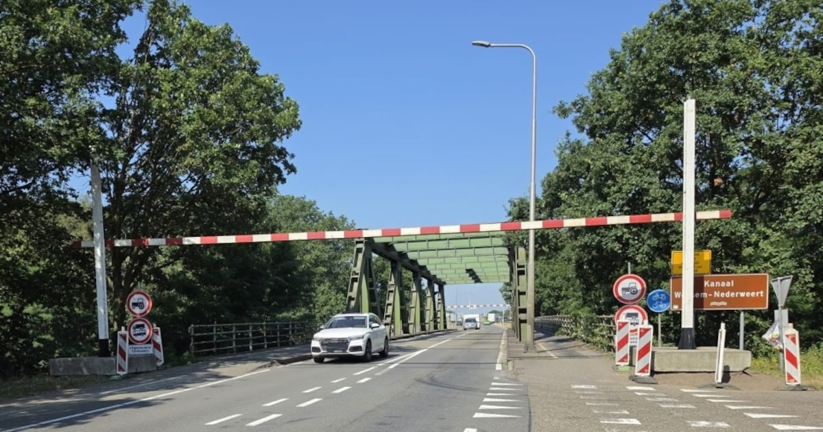 Kelperbrug tussen Weert en Roermond gaat twee nachten dicht voor inspectie