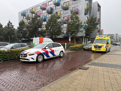 Fatbiker gewond na botsing met auto op de Porporastraat in Zwolle