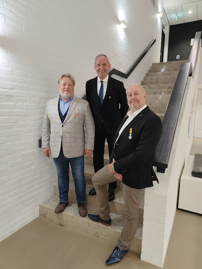 Maasdriel zwaait raadsleden uit: Robert, Ko en John krijgen extra eer