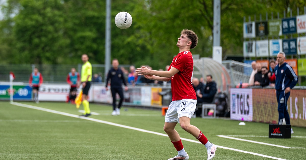 Talent Youri Pfaff grijpt zijn kans bij Sportlust’46: ‘Ik vond het heel spannend’