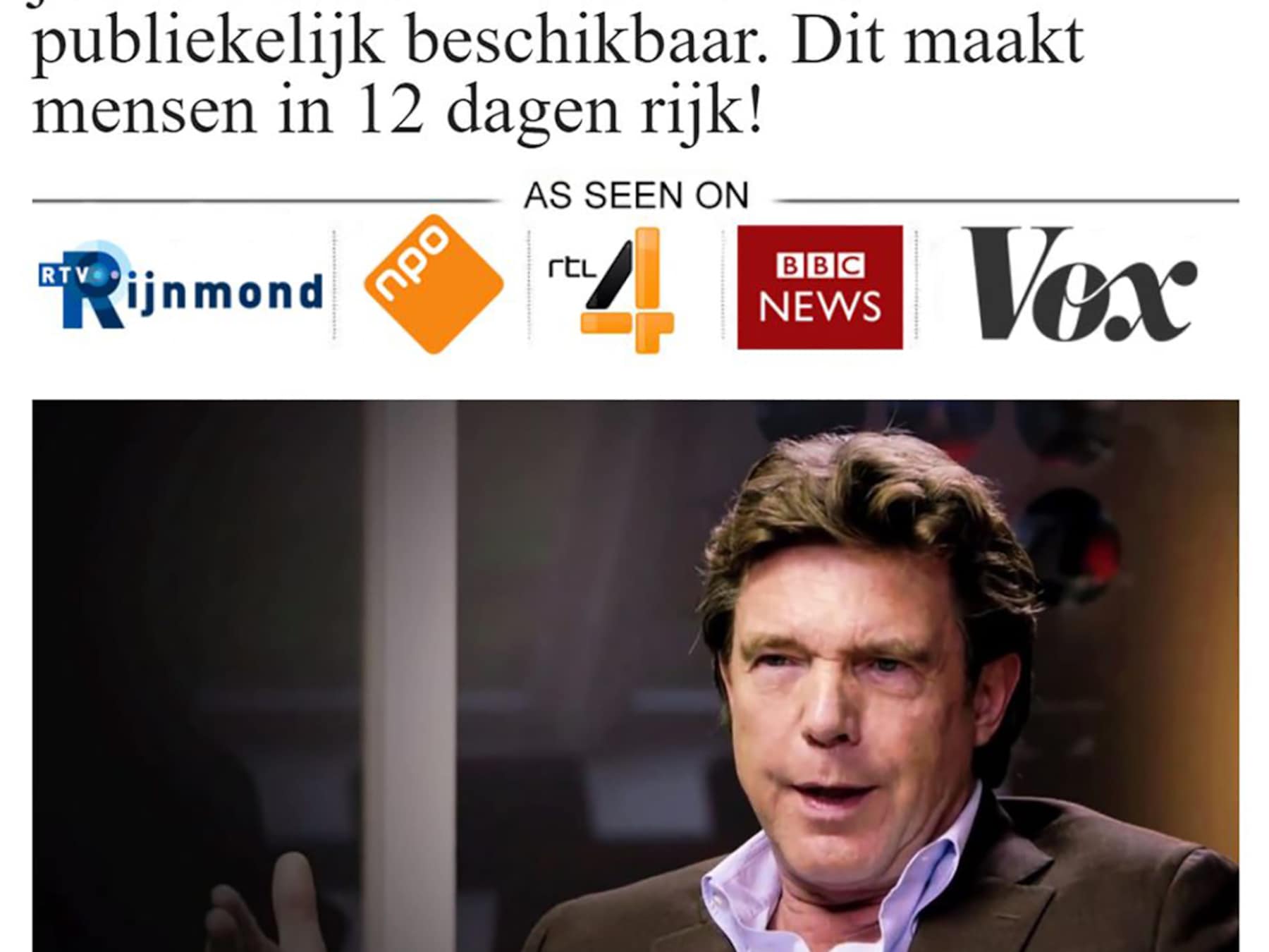 Kees van der Spek stuit in Nigeria op bitcoin-oplichter John de Mol | Show  | AD.nl