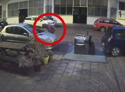 Buurtbewoner betrapt man die banden lekprikt op heterdaad, zeker 60 auto’s getroffen