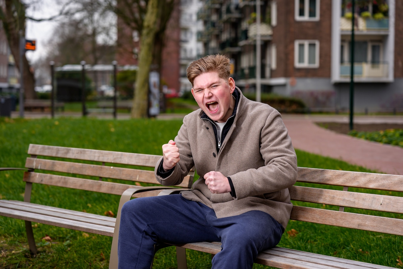 Leon droomde van meedoen aan een tv-show, en staat nu in de finale van ...