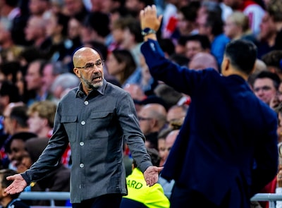 Peter Bosz: ophef over actie Van Bommel tegen Bouwman lachwekkend