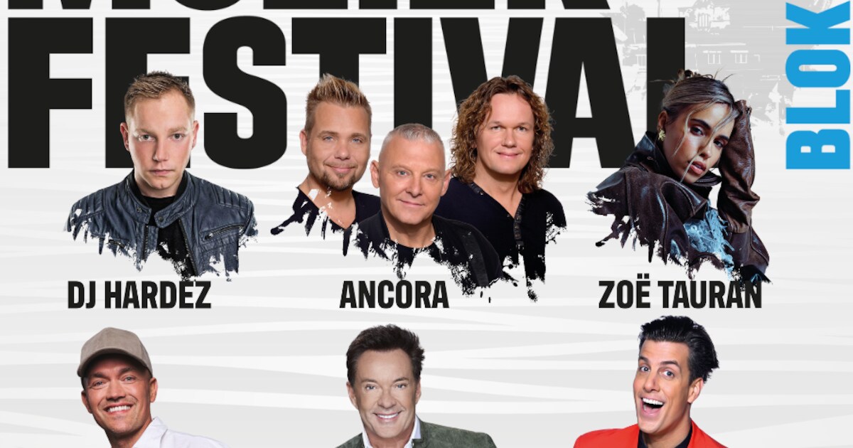 Gerard Joling is een van de namen op het drijvende podium in havenkolk Blokzijl