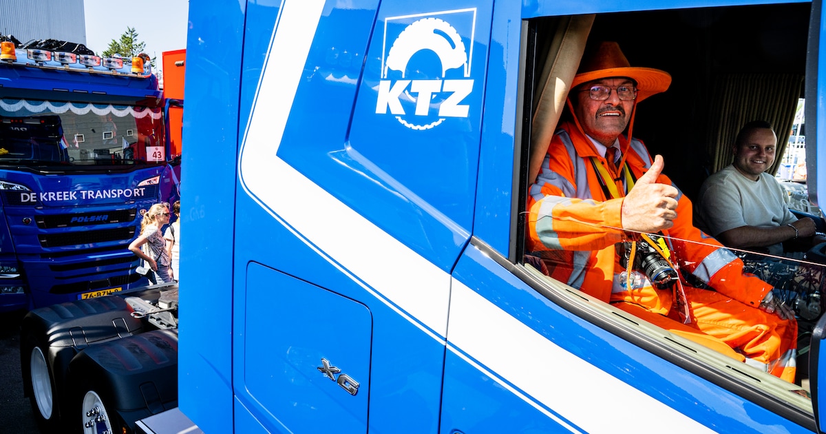 Mensen met beperking, zieke kinderen en ouderen rijden mee met de Truckrun Groene Hart