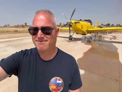 Sander (41) uit Liempde bluste twee weken branden in Catalonië en is nu onderweg naar huis
