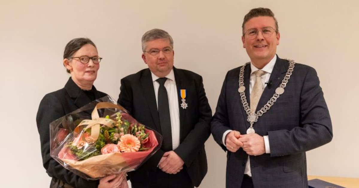 Johan Goudswaard uit Ridderkerk ontvangt koninklijke onderscheiding