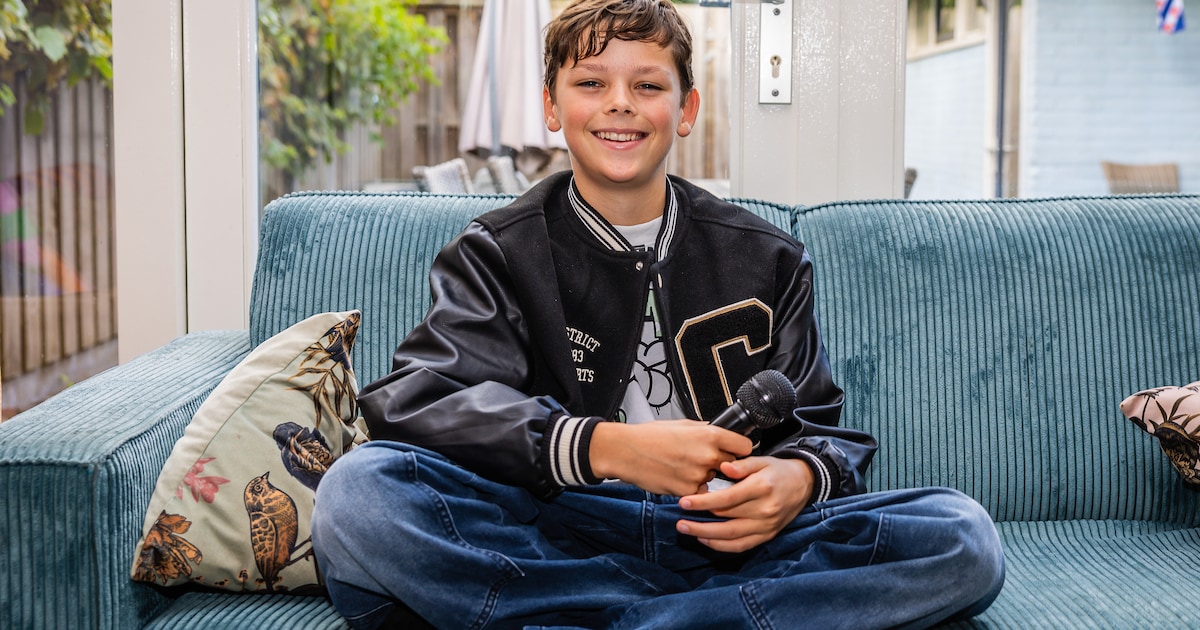 Benjamin (12) uit Zeist komt twee punten tekort voor winst op het Junior Songfestival en een tripje 