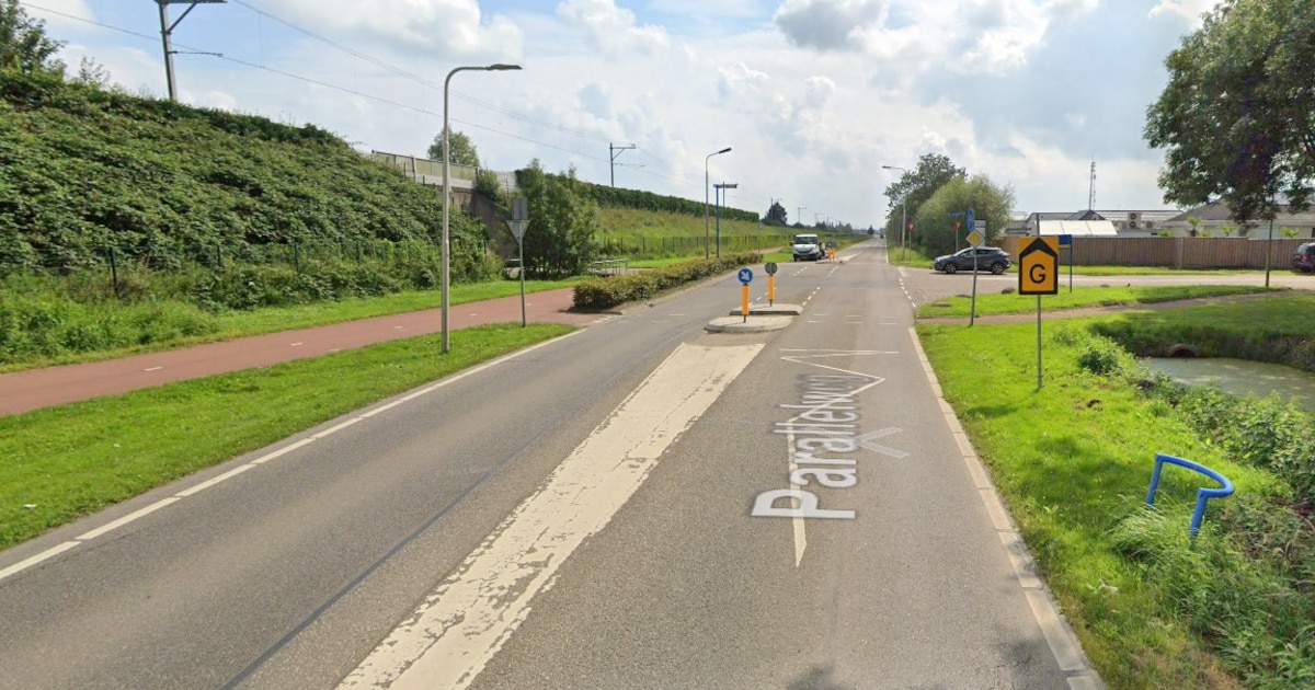 Parallelweg Sliedrecht blijft langer dicht door hitte