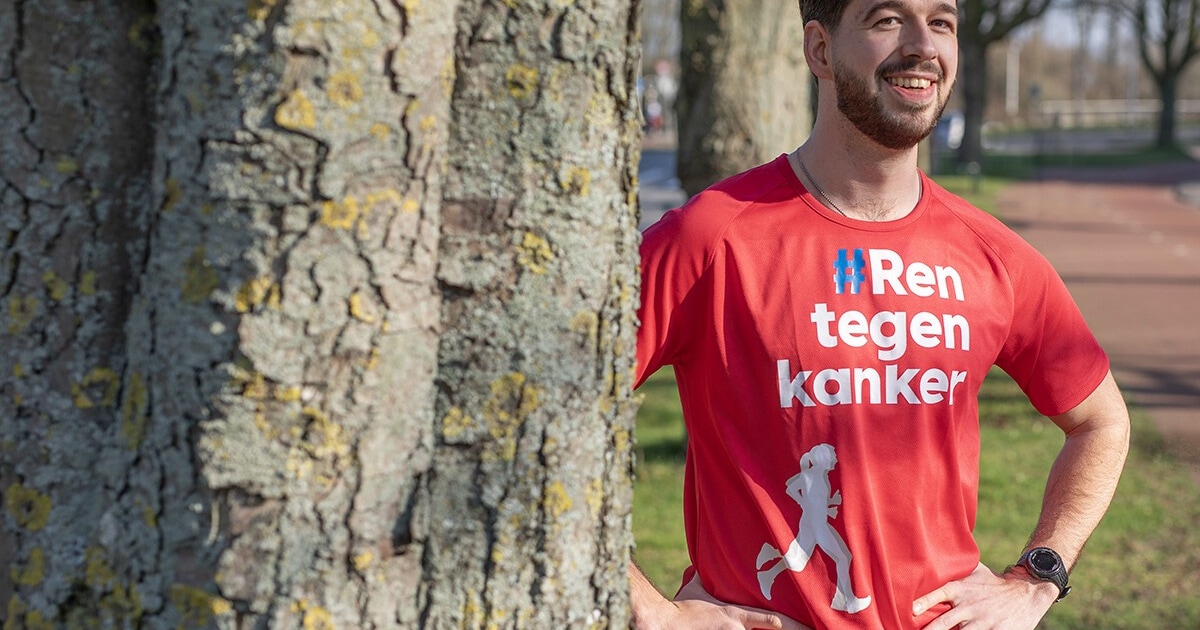 ‘Mentaal ben ik er klaar voor’: Floris loopt zondag een marathon voor zijn vader