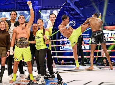 Bredanaar Nick (26) herovert wereldtitel met spectaculaire knock-out: ‘Vijf promoters wilden na aflo