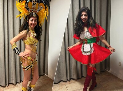 Braziliaanse ‘verrekte van de kou’ met carnaval in Brabant tussen de ‘houten klazen’