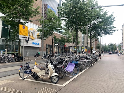 Pas op: op deze plekken in het centrum mag je tijdelijk je fiets niet parkeren