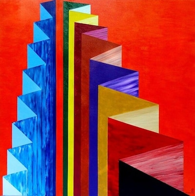 Paul van der Schaaf exposeert kleurrijke werken in Nijmegen