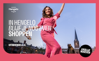 Hengelo wil haar nieuwe gezicht laten zien, met #ikblijfnogeven