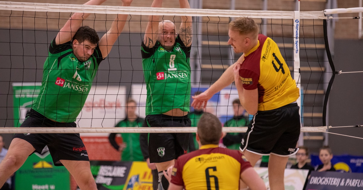Volleyballers van EVV in Elburg trekken zich terug uit de topdivisie: ‘De laatste afzegging gaf de d