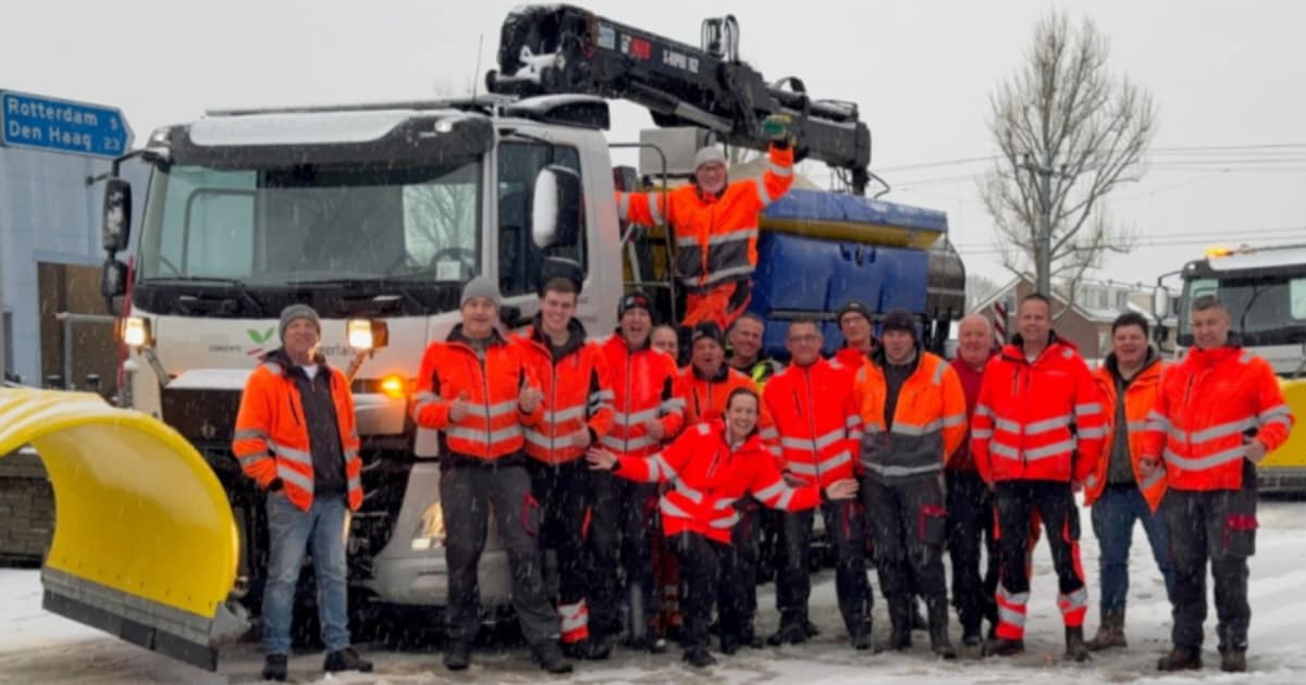 Lansingerland strooit hoofdwegen en fietspaden tegen extreme kou