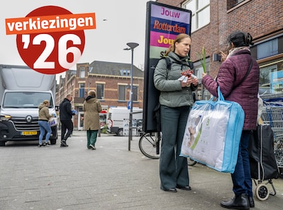 Spannende verkiezing in Rotterdam, Carola Schouten stemde vlak na middernacht al