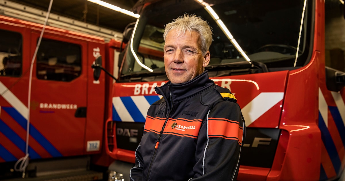 Na 40 jaar bij de brandweer zet Marcel Zwinkels zijn pieper uit: ‘Drie of vier oudejaarsavonden thui