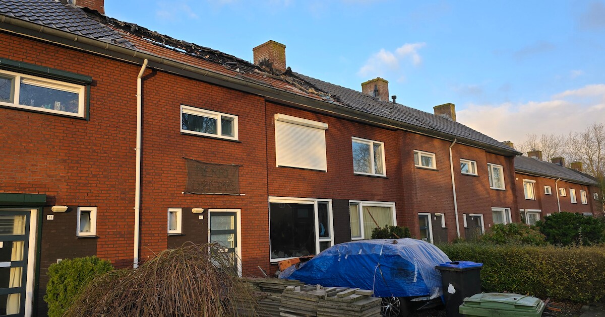 Woningbrand in Oudenbosch, ‘ik kijk naar buiten en zie de vlammen al naar boven slaan’