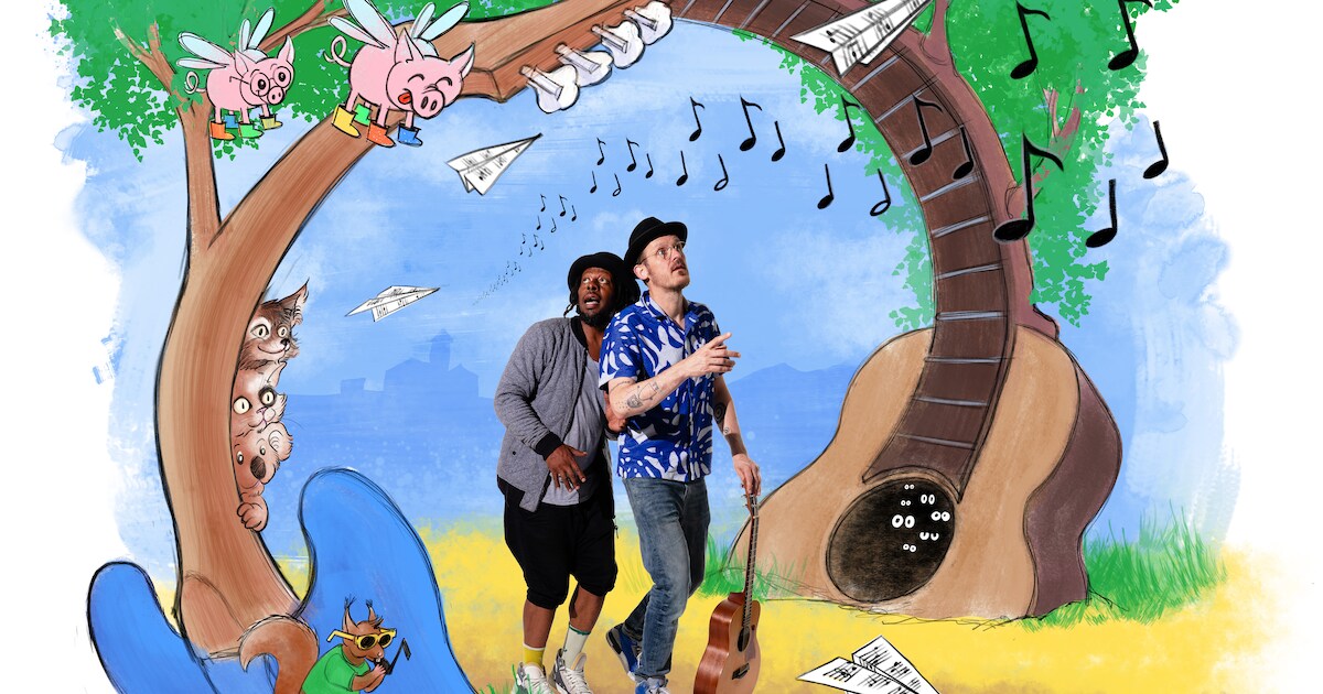 Muzikaal duo brengt kinderliedjes in openluchttheater | Rozendaal