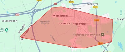 Stroomstoring in Hoogerheide: duizenden huishoudens zonder gas en licht