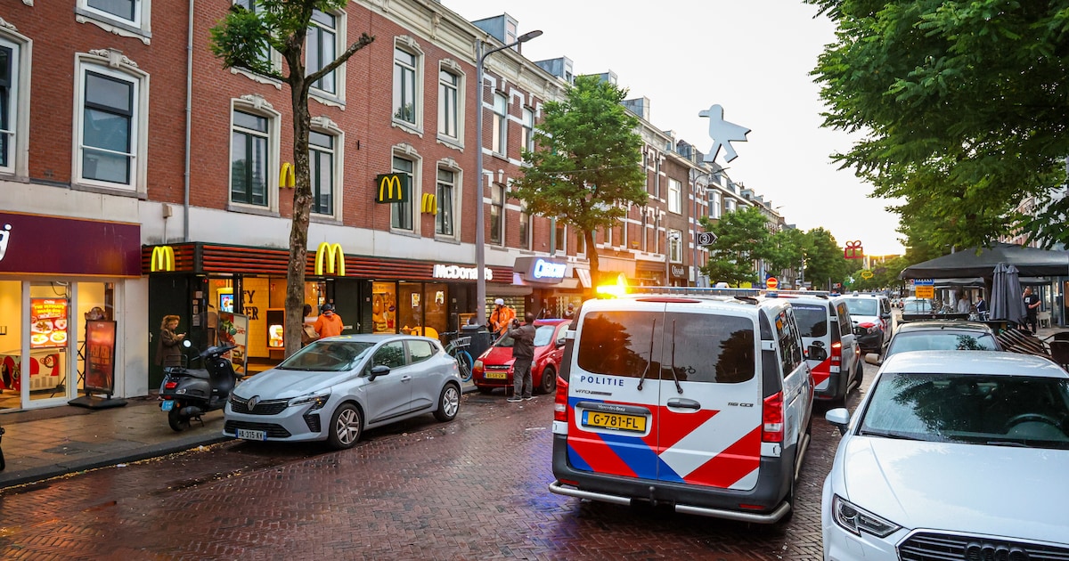 Jongen (13) aangehouden na overval met mes op McDonald’s in Zwart Janstraat