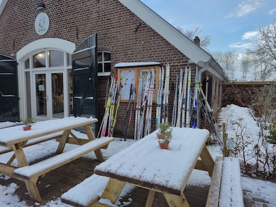 Wandelen en langlaufen bij De Ginkel in Ede