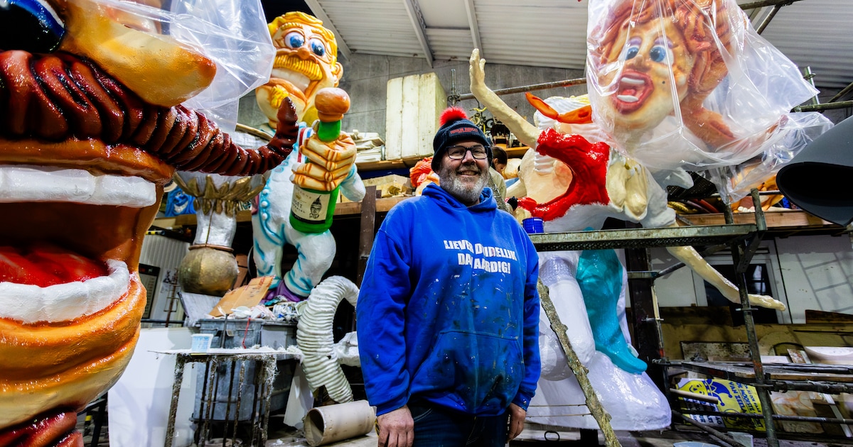 Non-stop toewerken naar carnaval in de Leutfabriek (ook als het buiten vriest)
