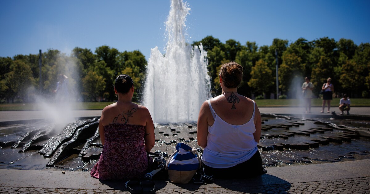 Duitsland meet met 41,3 graden zijn hoogste temperatuur ooit | Nieuws ...