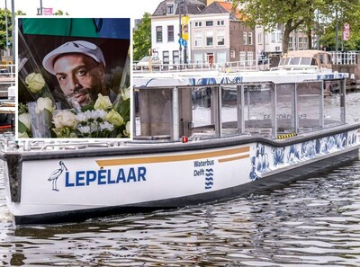 Nieuwe waterbus in Rotterdam is eerbetoon aan Tati, de bedenker van de kapsalon
