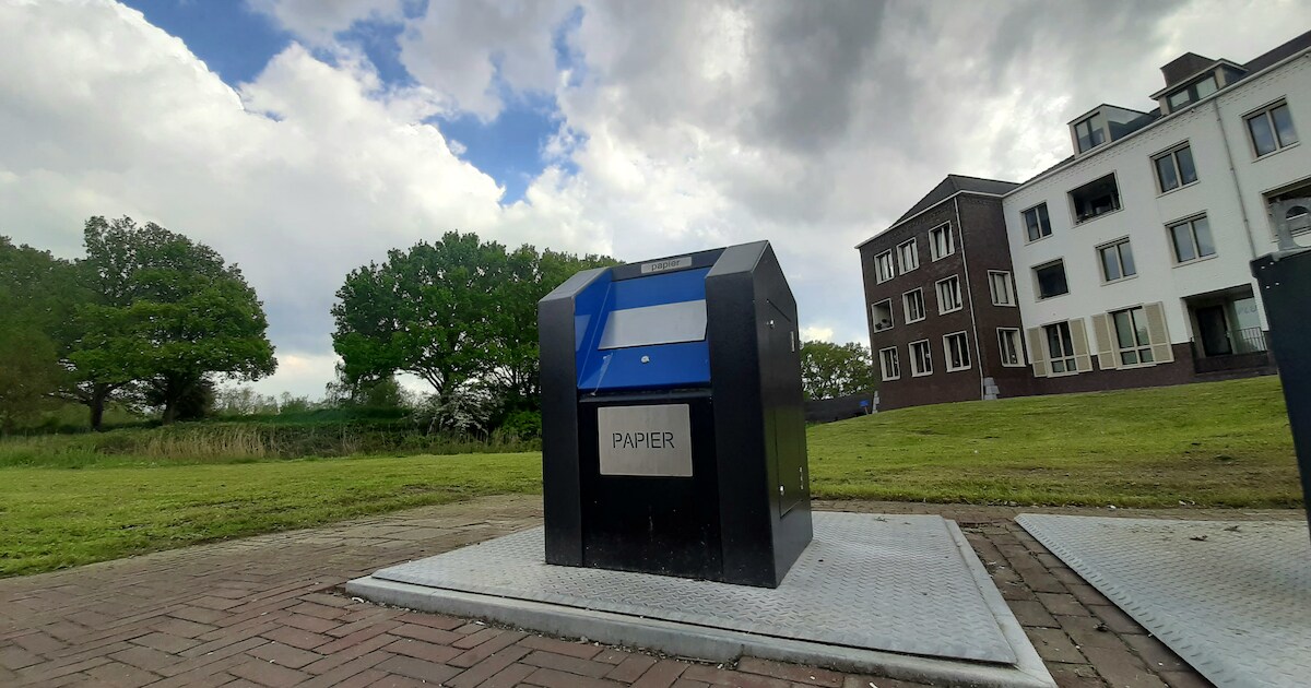 Nieuwe kartoncontainers met gleuf op meerdere locaties in Duivendrecht en Ouderkerk