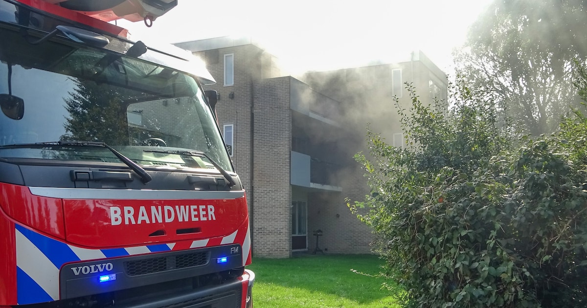 Veel rook bij woningbrand in Dokkum