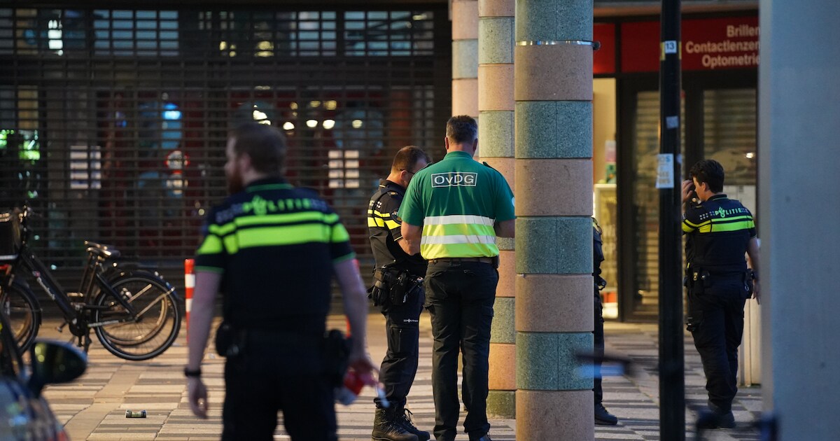 Gewonde (23) bij steekpartij bij metrostation in Spijkenisse