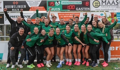 Veldtitelfeest voor regiotrio Vriendenschaar, Merwede en ADO