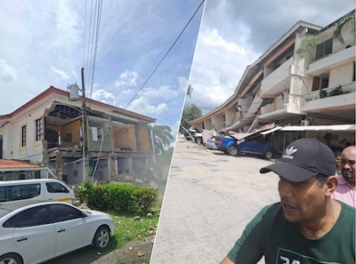 Golven van 3 meter na zeer zware aardbeving voor de kust van Panama