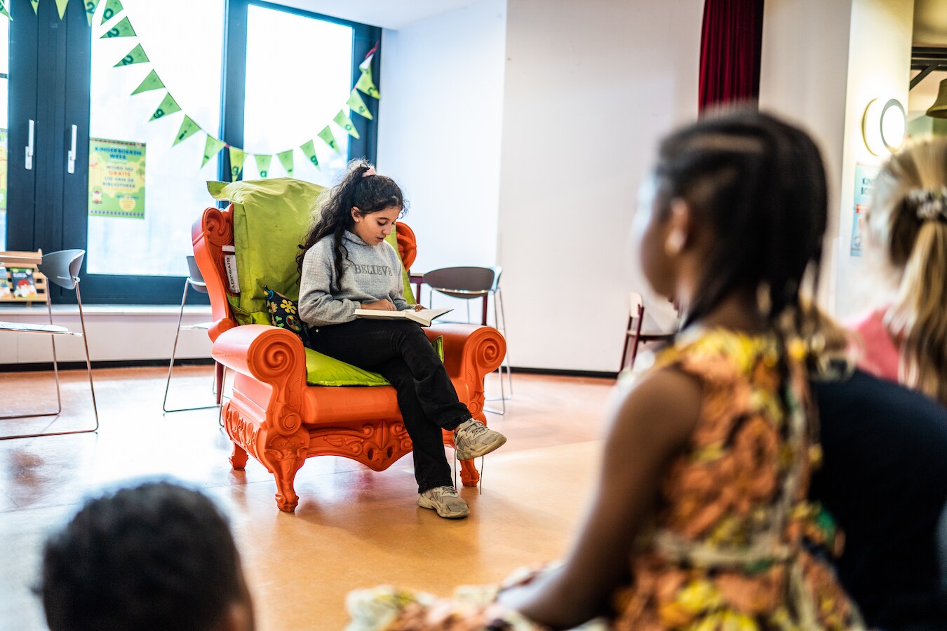 In Kinderboekenweek nóg meer focus op lezen: ‘Hoor je hier onverwacht ...