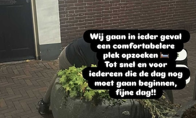 Buurtbewoners bellen bezorgd politie over bewusteloze man in plantenbak